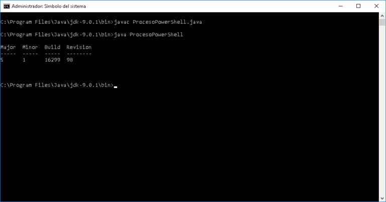 Ejecutar cmdlets de PowerShell en Java | Operating systems, scripting ...